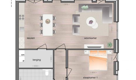 Te Koop: Foto Appartement aan de Begane grond ruim appartement met terras 5 in Molenhoek