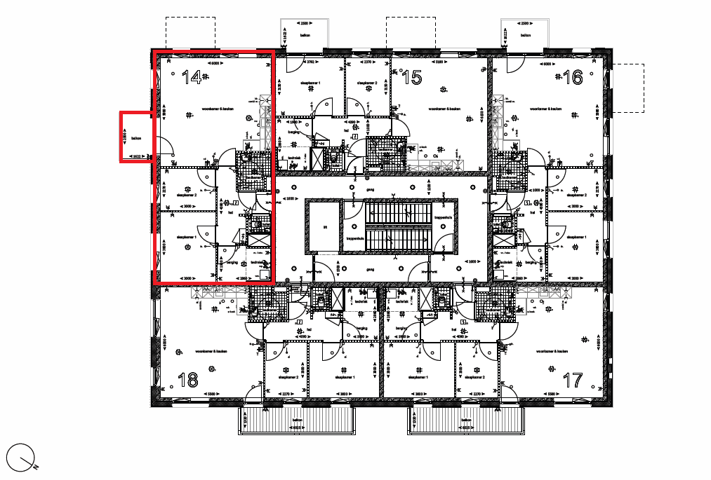 Te koop: Foto Appartement aan de Octaaf bouwnummer 14 ong in Nijmegen