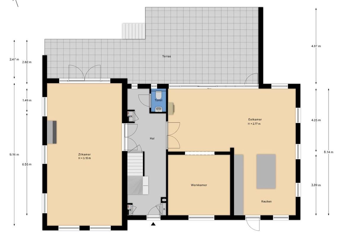 Te koop: Foto Woonhuis aan de Rijndijk 4 in Doornenburg